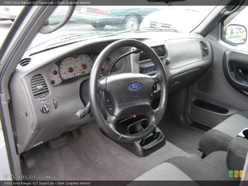 Dark Graphite Interior Photo for the 2003 Ford Ranger XLT SuperCab #47800334