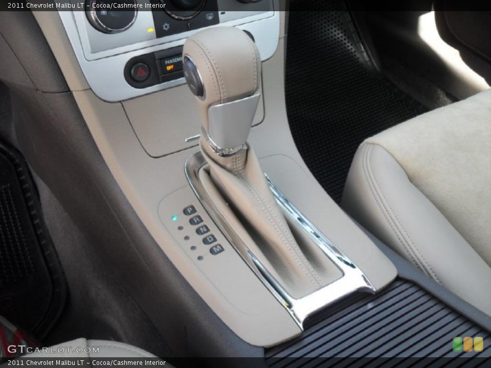 Cocoa/Cashmere Interior Transmission for the 2011 Chevrolet Malibu LT #47800907