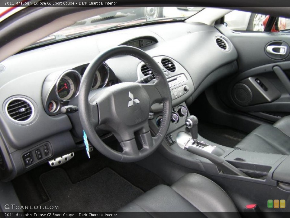 Dark Charcoal 2011 Mitsubishi Eclipse Interiors