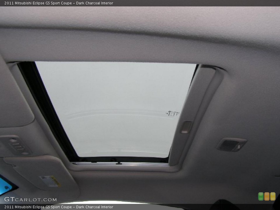 Dark Charcoal Interior Sunroof for the 2011 Mitsubishi Eclipse GS Sport Coupe #47803328