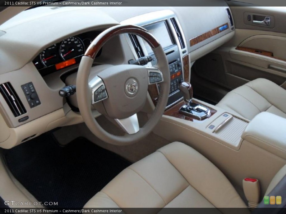 Cashmere/Dark Cashmere Interior Prime Interior for the 2011 Cadillac STS V6 Premium #47804129