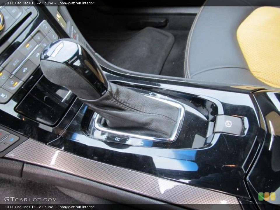 Ebony/Saffron Interior Transmission for the 2011 Cadillac CTS -V Coupe #47804678