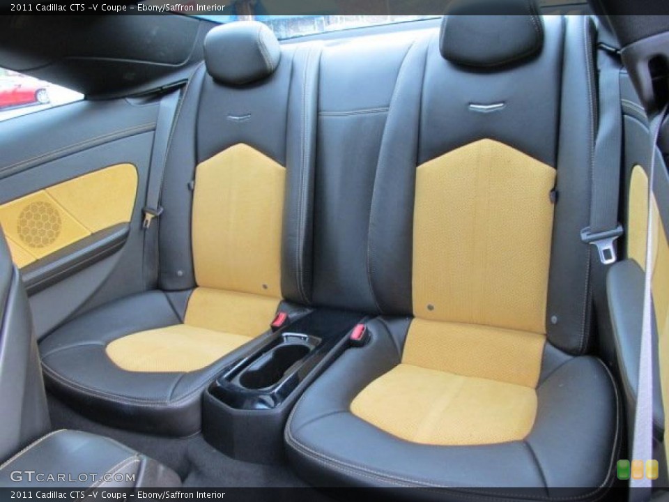 Ebony/Saffron Interior Photo for the 2011 Cadillac CTS -V Coupe #47804747