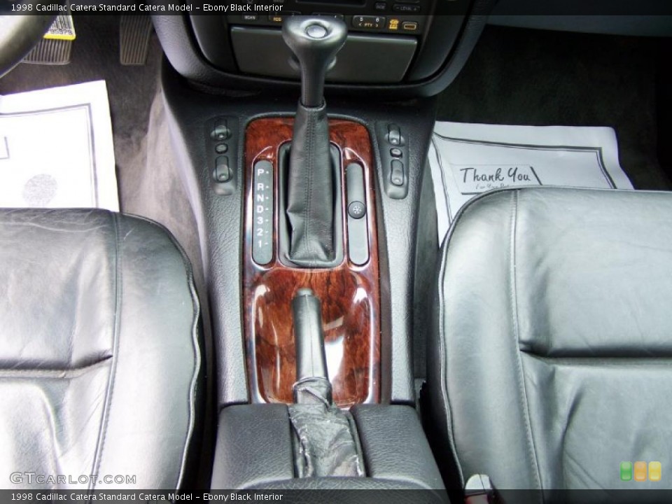 Ebony Black Interior Transmission for the 1998 Cadillac Catera  #47804897