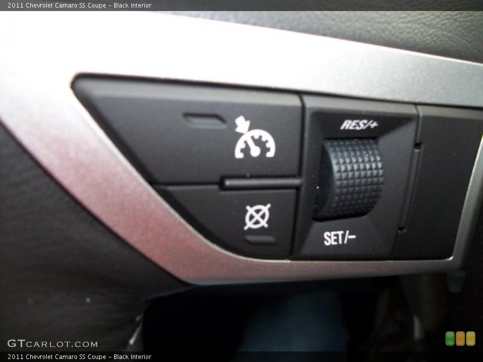 Black Interior Controls for the 2011 Chevrolet Camaro SS Coupe #47805083