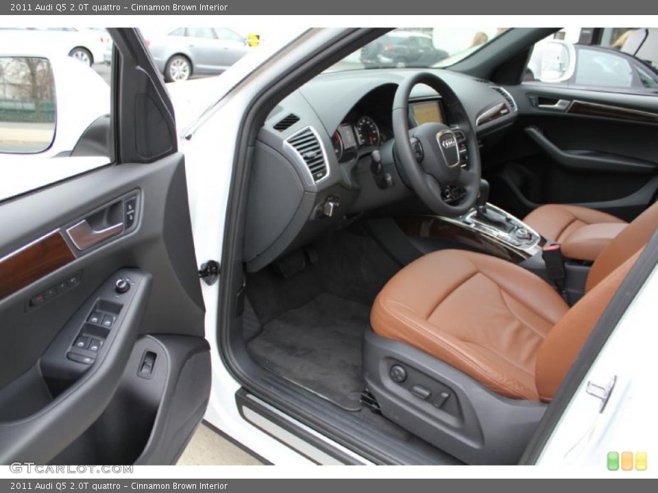 Cinnamon Brown Interior Photo for the 2011 Audi Q5 2.0T quattro #47805584