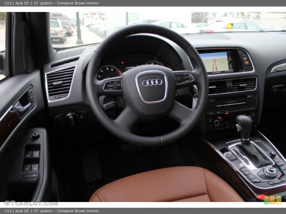 Cinnamon Brown Interior Dashboard for the 2011 Audi Q5 2.0T quattro #47805599