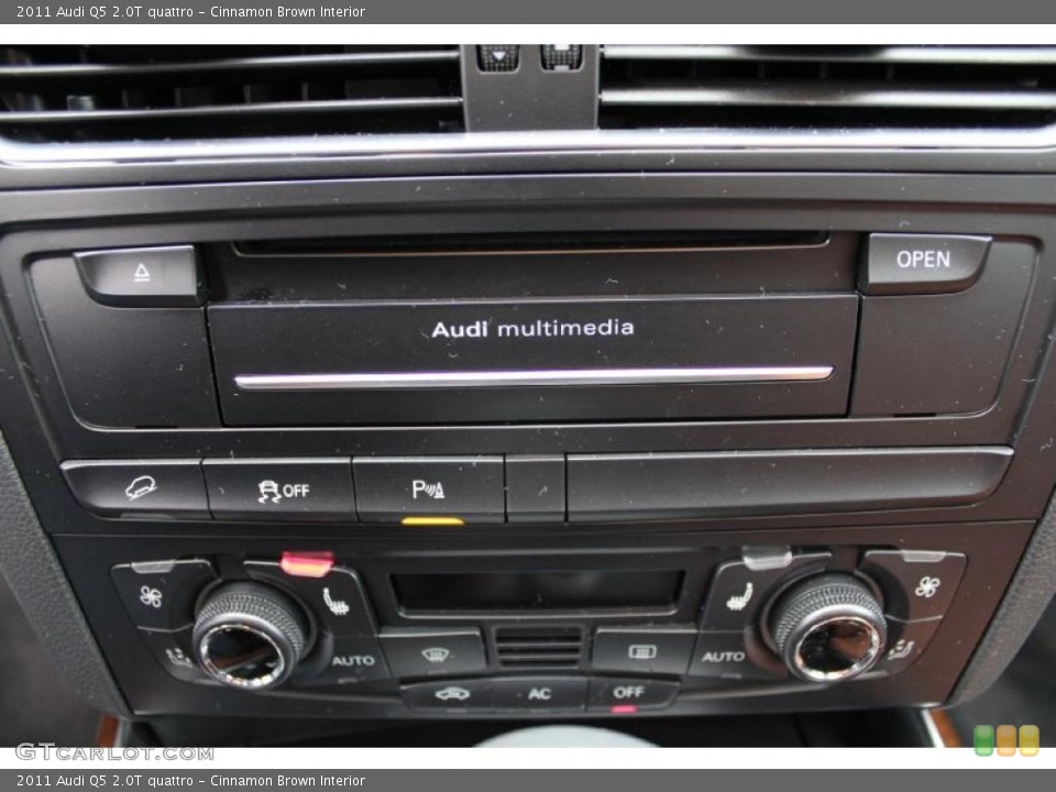 Cinnamon Brown Interior Controls for the 2011 Audi Q5 2.0T quattro #47805644