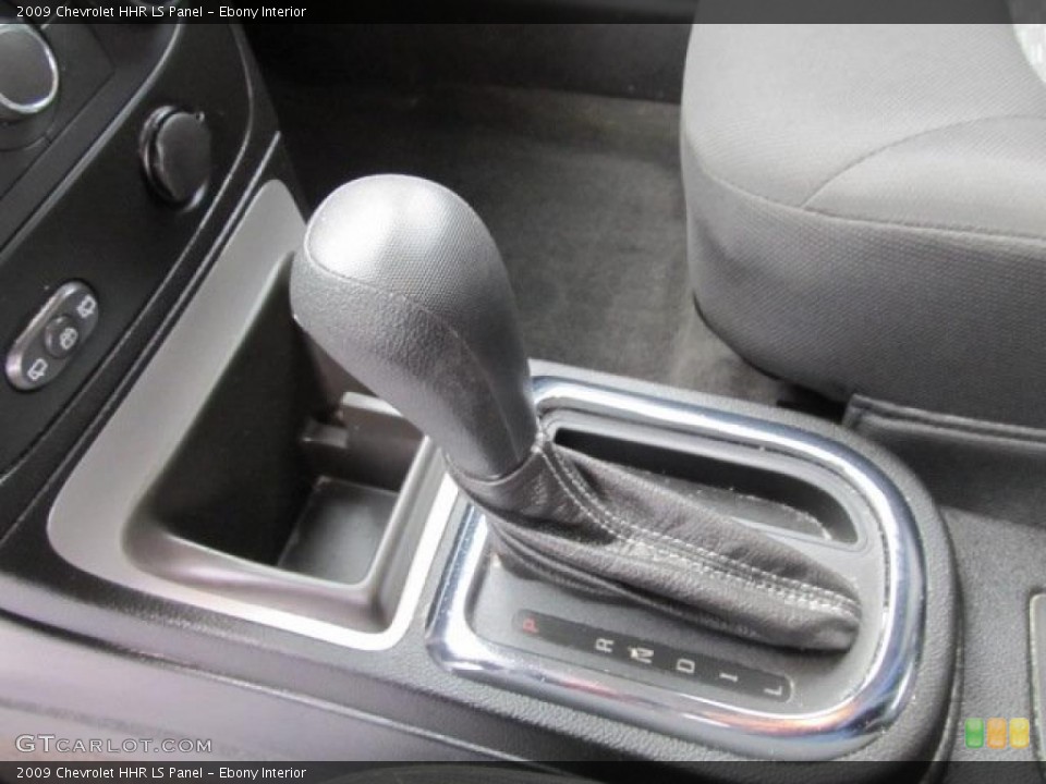 Ebony Interior Transmission for the 2009 Chevrolet HHR LS Panel #47805722