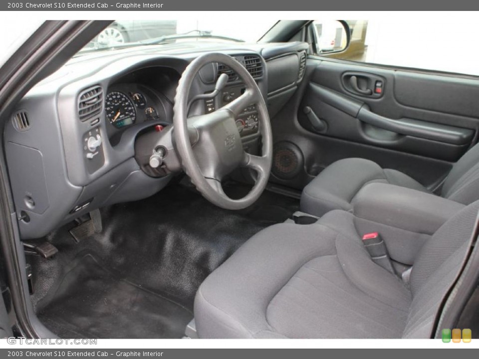 Graphite Interior Photo for the 2003 Chevrolet S10 Extended Cab #47808737