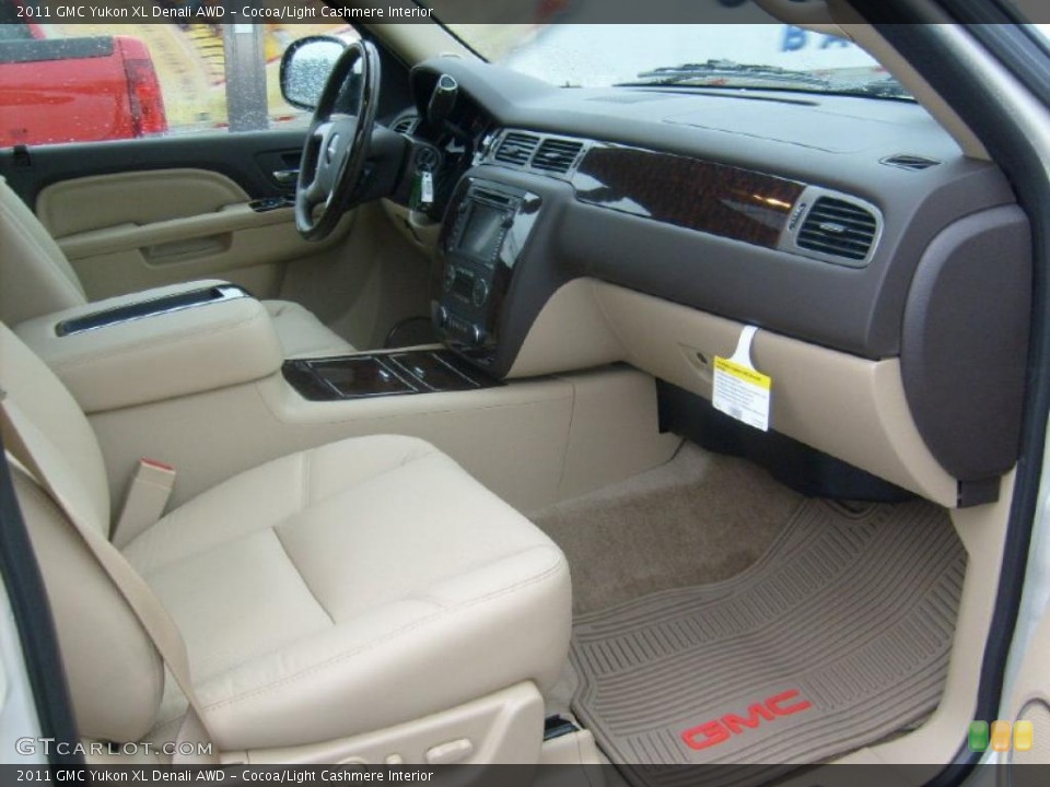 Cocoa/Light Cashmere Interior Photo for the 2011 GMC Yukon XL Denali AWD #47811205