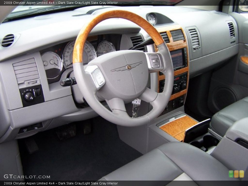 Dark Slate Gray/Light Slate Gray Interior Prime Interior for the 2009 Chrysler Aspen Limited 4x4 #47813297