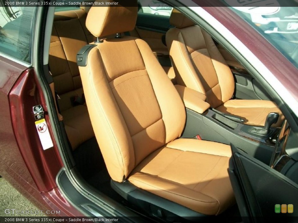 Saddle Brown/Black Interior Photo for the 2008 BMW 3 Series 335xi Coupe #47813954