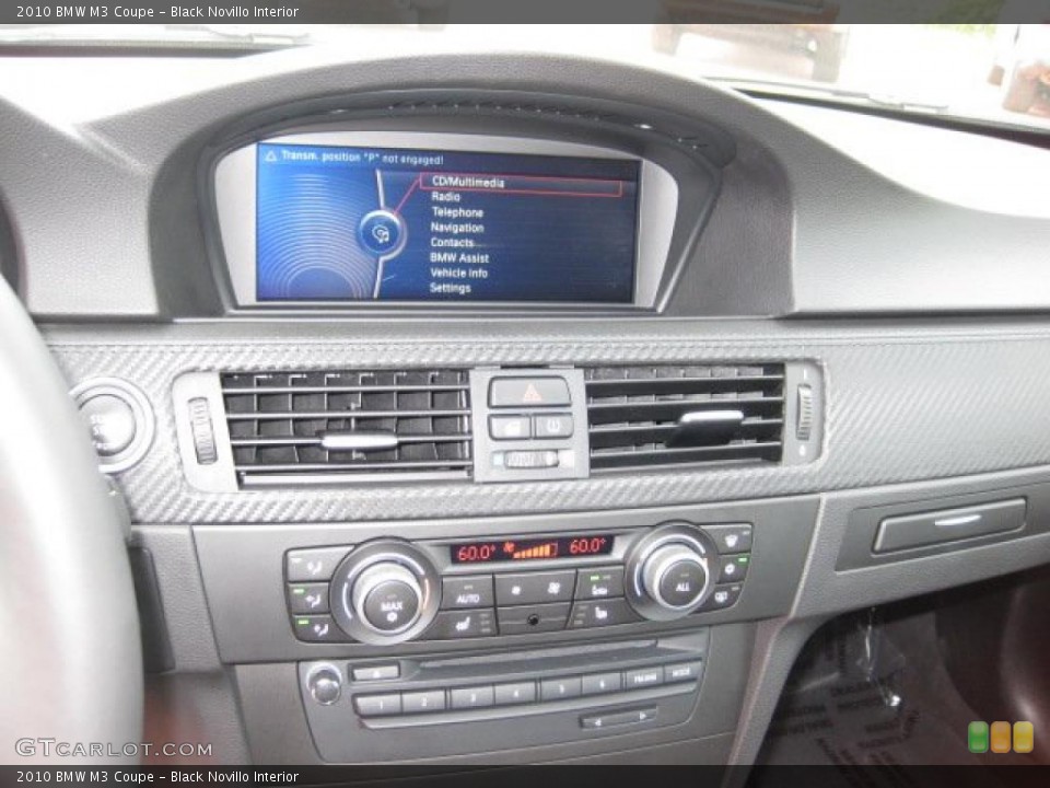 Black Novillo Interior Controls for the 2010 BMW M3 Coupe #47818541