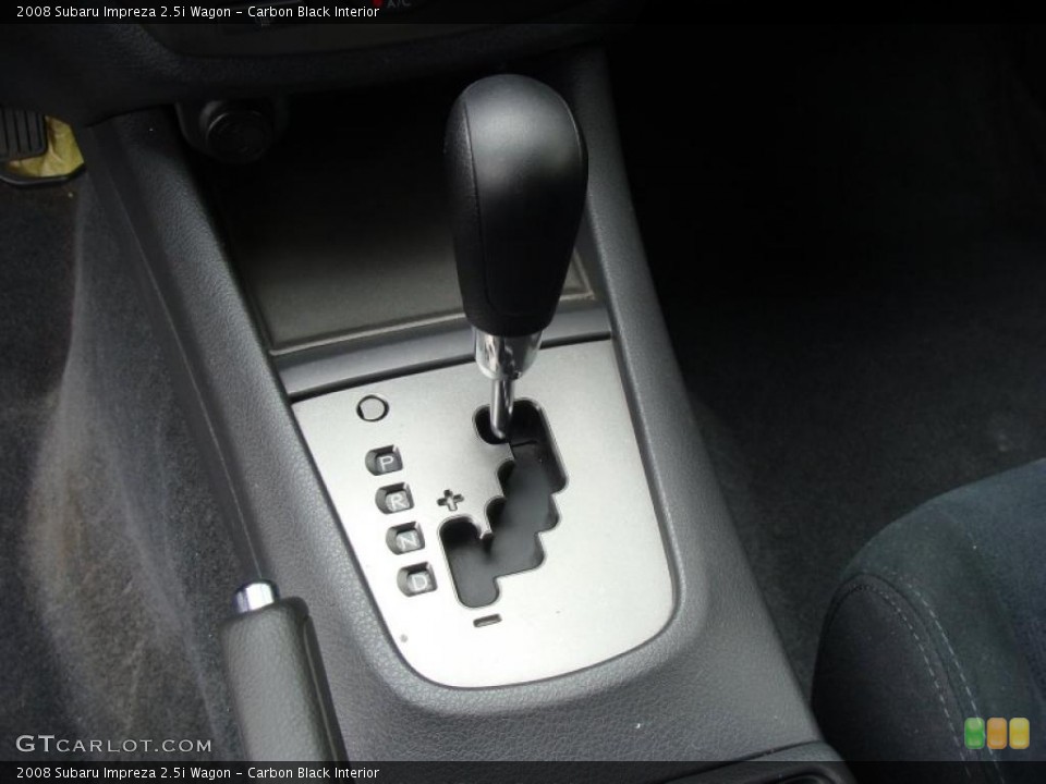 Carbon Black Interior Transmission for the 2008 Subaru Impreza 2.5i Wagon #47819987