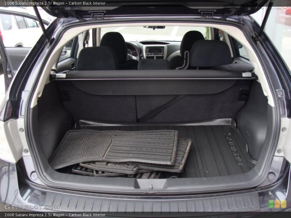 Carbon Black Interior Trunk for the 2008 Subaru Impreza 2.5i Wagon #47820014