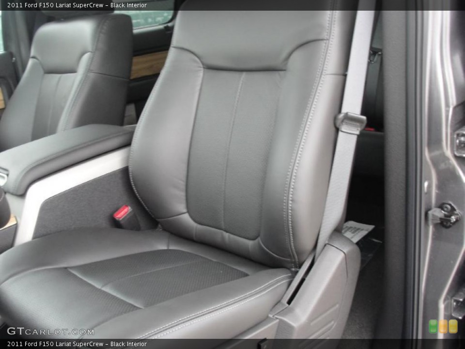 Black Interior Photo for the 2011 Ford F150 Lariat SuperCrew #47821313
