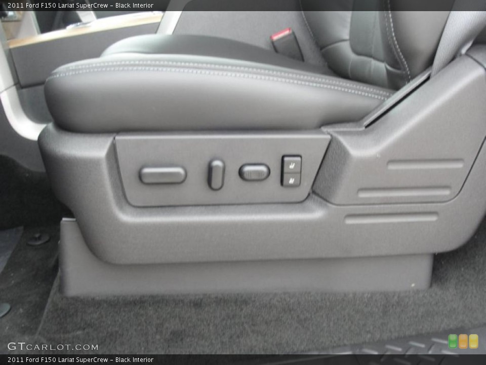 Black Interior Controls for the 2011 Ford F150 Lariat SuperCrew #47821352