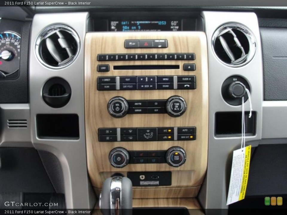 Black Interior Controls for the 2011 Ford F150 Lariat SuperCrew #47821385