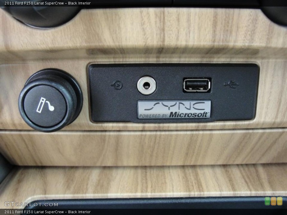 Black Interior Controls for the 2011 Ford F150 Lariat SuperCrew #47821442