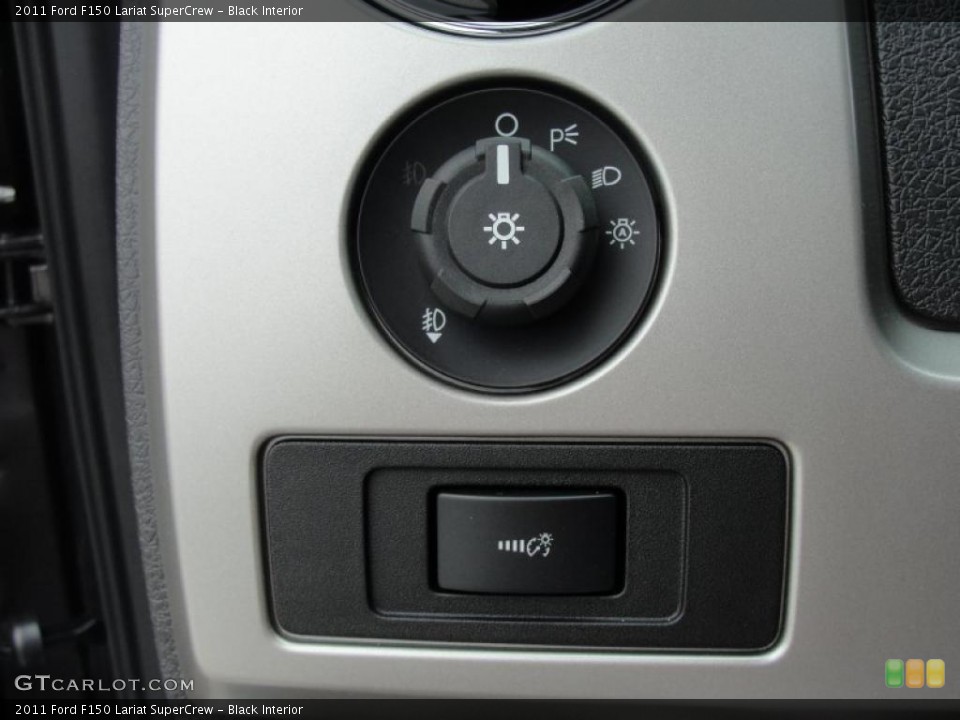 Black Interior Controls for the 2011 Ford F150 Lariat SuperCrew #47821502