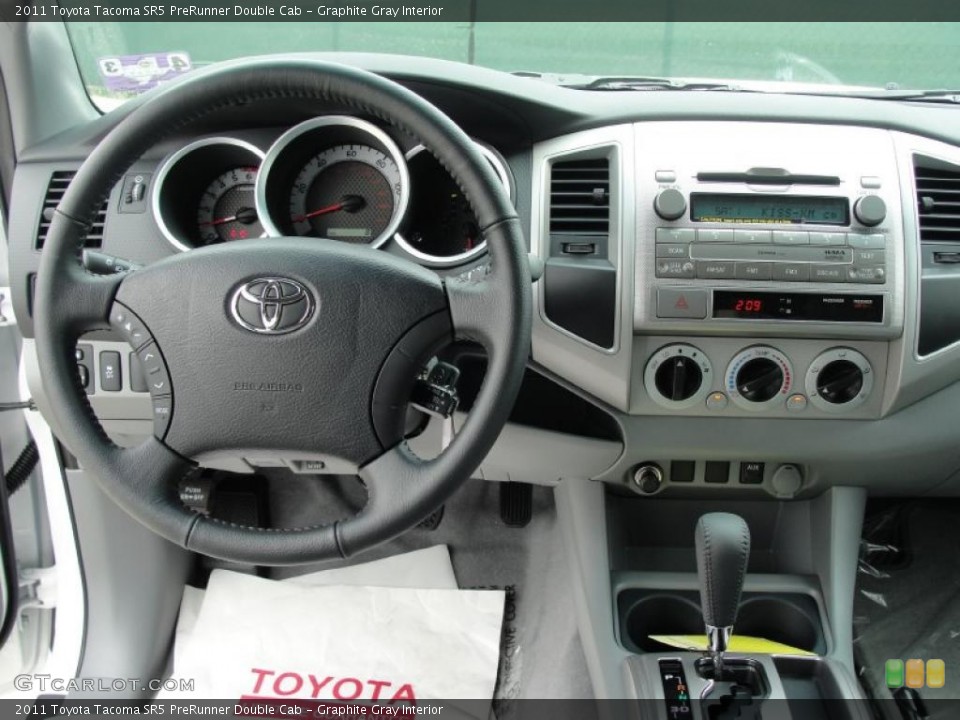 Graphite Gray Interior Dashboard for the 2011 Toyota Tacoma SR5 PreRunner Double Cab #47823173