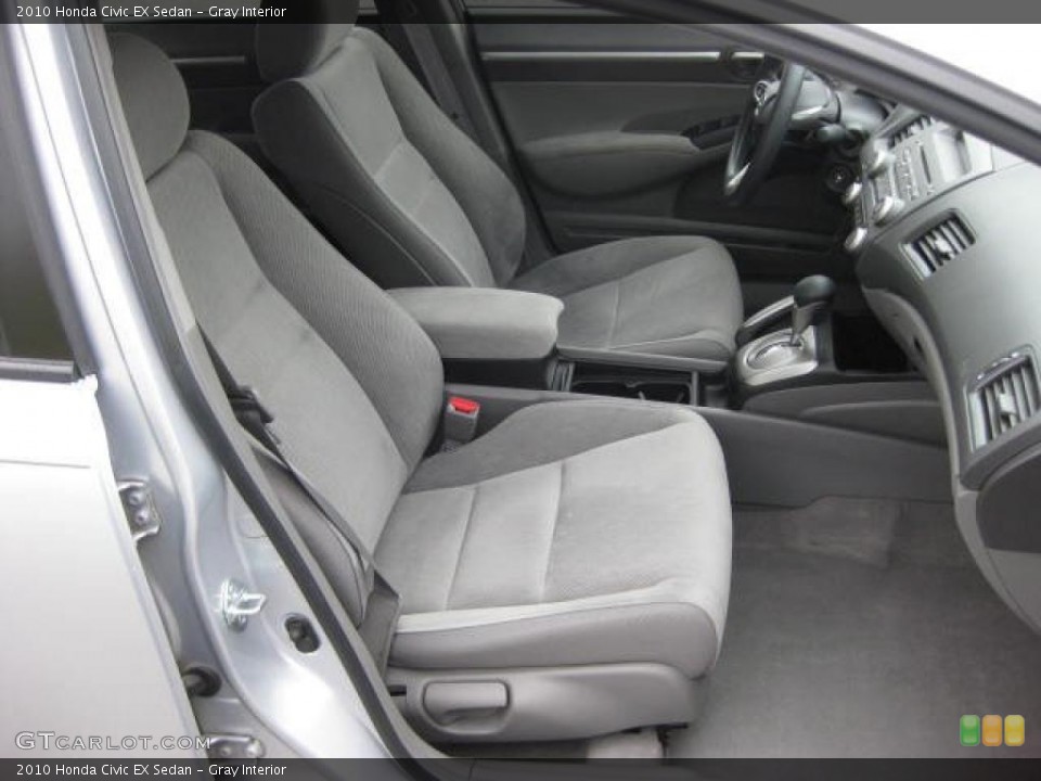Gray Interior Photo for the 2010 Honda Civic EX Sedan #47826935