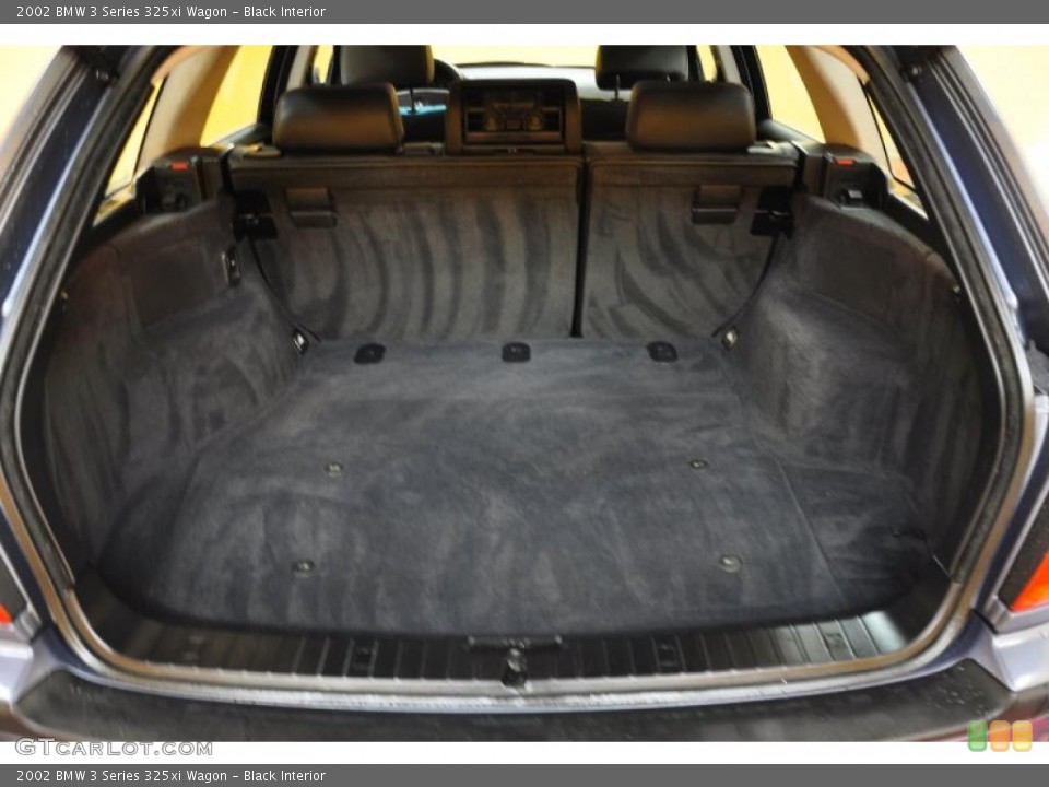 Black Interior Trunk for the 2002 BMW 3 Series 325xi Wagon #47828573