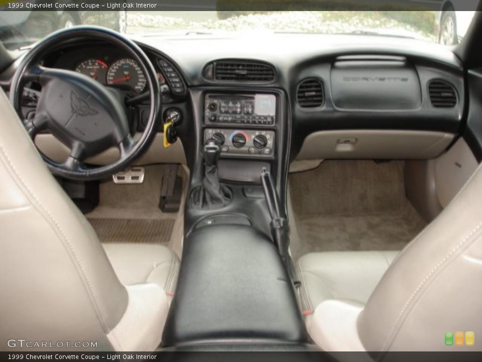 Light Oak Interior Dashboard for the 1999 Chevrolet Corvette Coupe #47833217