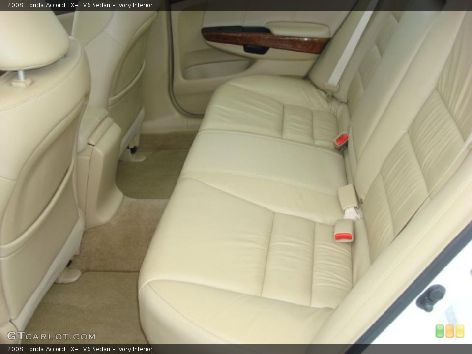 Ivory Interior Photo for the 2008 Honda Accord EX-L V6 Sedan #47833649