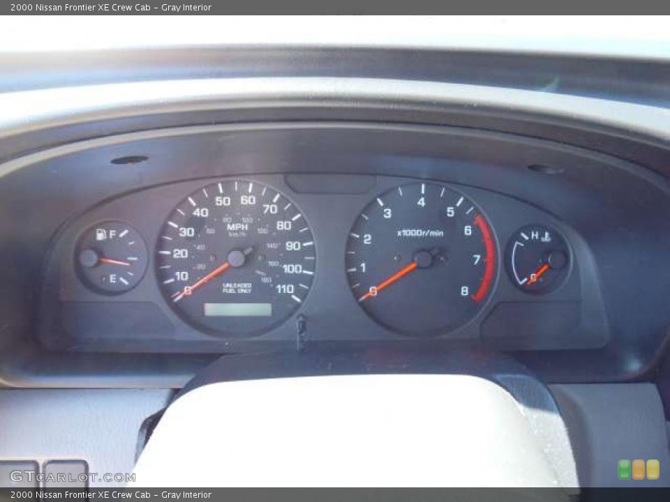 Gray Interior Gauges for the 2000 Nissan Frontier XE Crew Cab #47835617