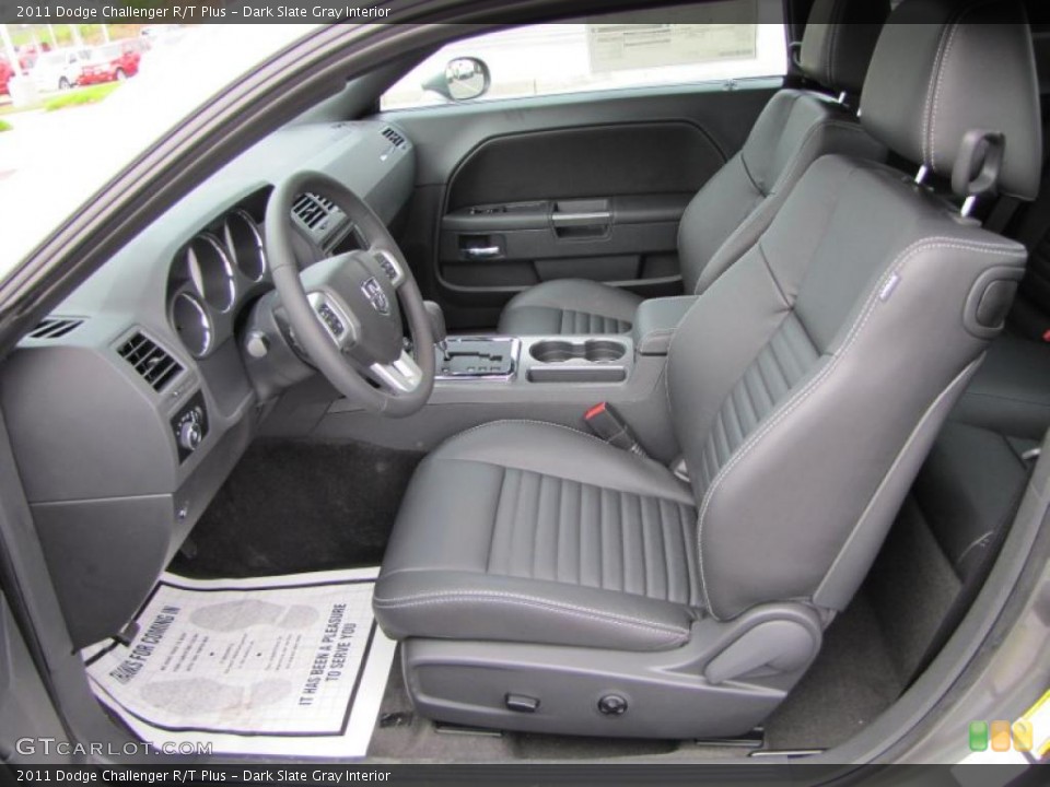 Dark Slate Gray Interior Photo for the 2011 Dodge Challenger R/T Plus #47838815