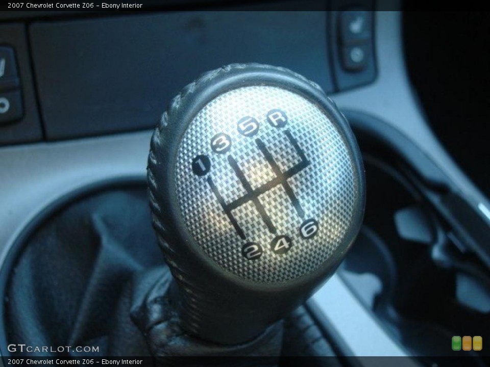 Ebony Interior Transmission for the 2007 Chevrolet Corvette Z06 #47842802