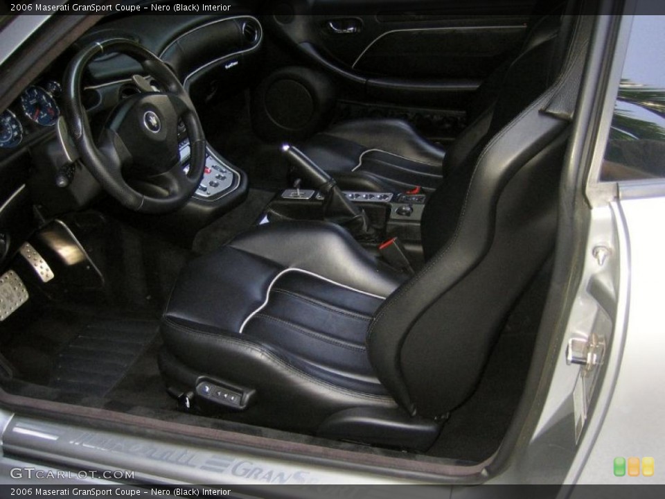 Nero (Black) Interior Photo for the 2006 Maserati GranSport Coupe #47842919