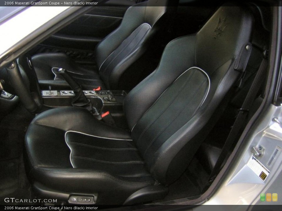 Nero (Black) Interior Photo for the 2006 Maserati GranSport Coupe #47842934