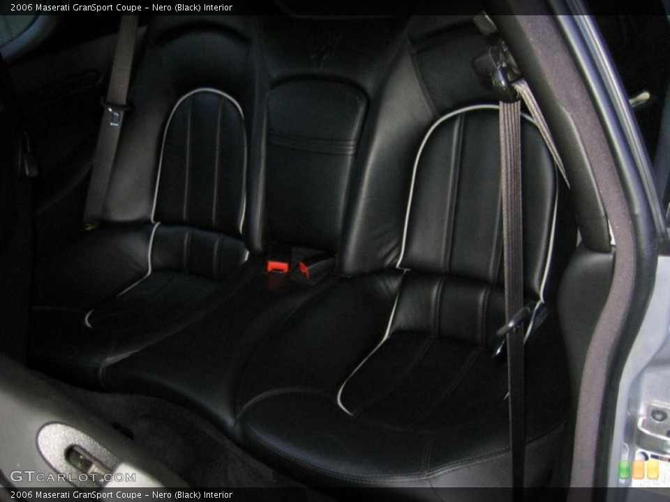 Nero (Black) Interior Photo for the 2006 Maserati GranSport Coupe #47842949
