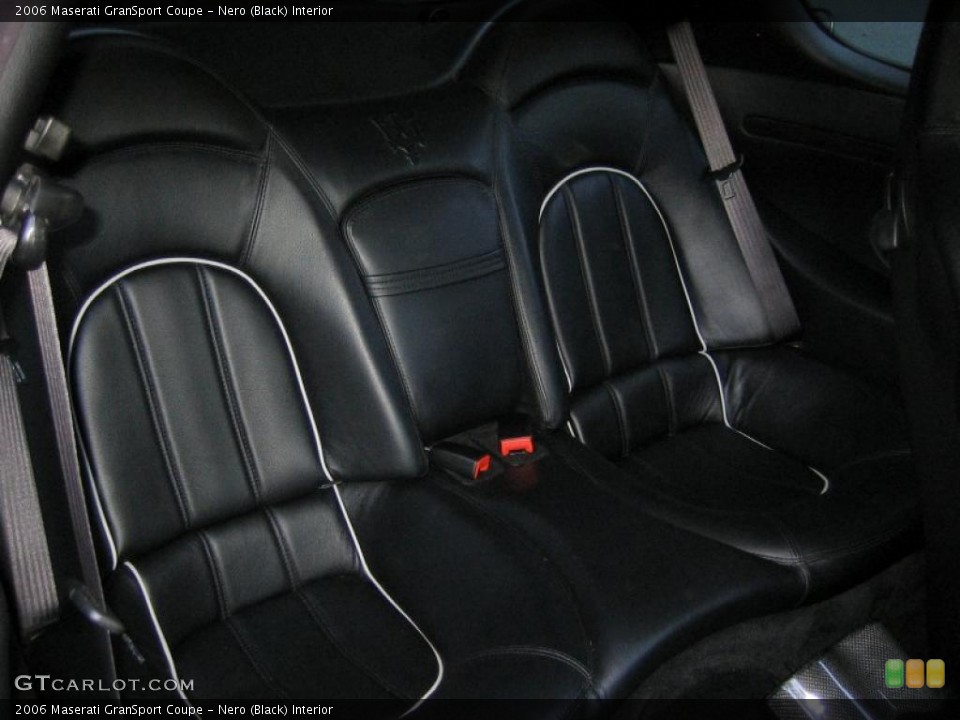 Nero (Black) Interior Photo for the 2006 Maserati GranSport Coupe #47842964