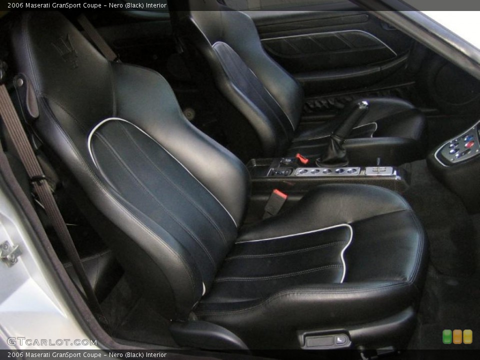 Nero (Black) Interior Photo for the 2006 Maserati GranSport Coupe #47842979