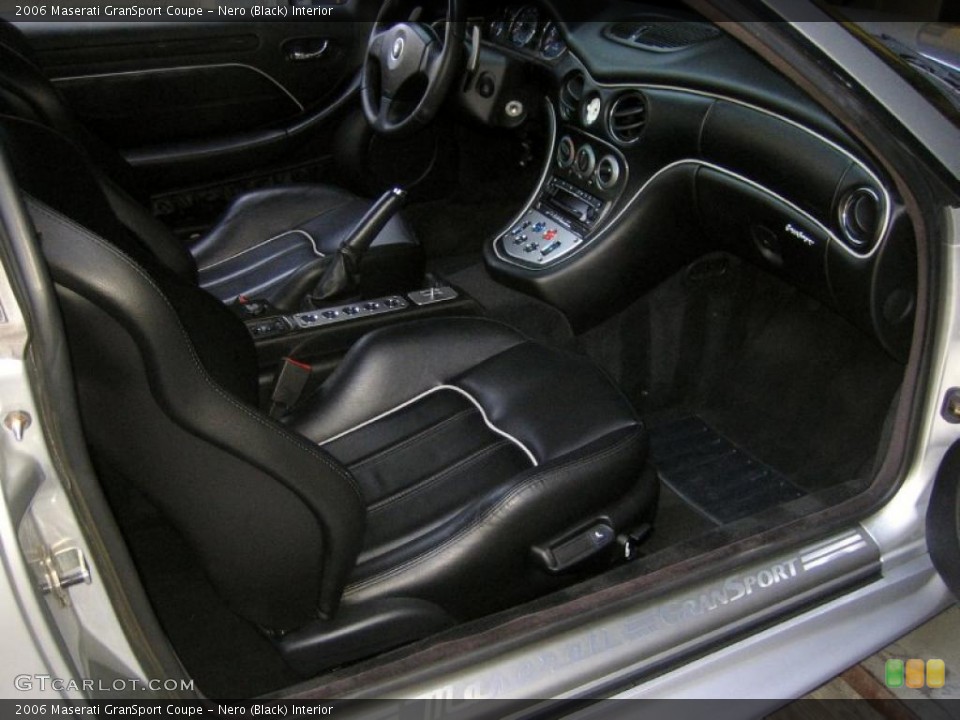 Nero (Black) Interior Photo for the 2006 Maserati GranSport Coupe #47842994