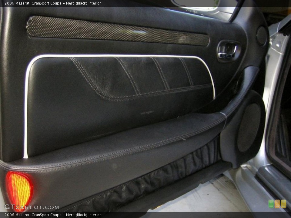 Nero (Black) Interior Door Panel for the 2006 Maserati GranSport Coupe #47843294