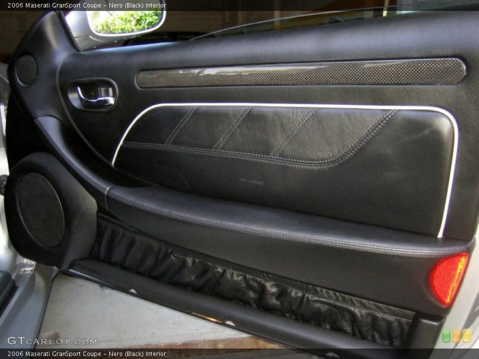 Nero (Black) Interior Door Panel for the 2006 Maserati GranSport Coupe #47843309