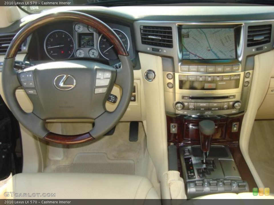 Cashmere Interior Dashboard for the 2010 Lexus LX 570 #47843702