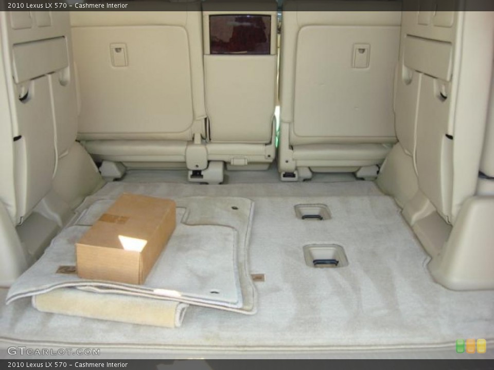Cashmere Interior Trunk for the 2010 Lexus LX 570 #47843744