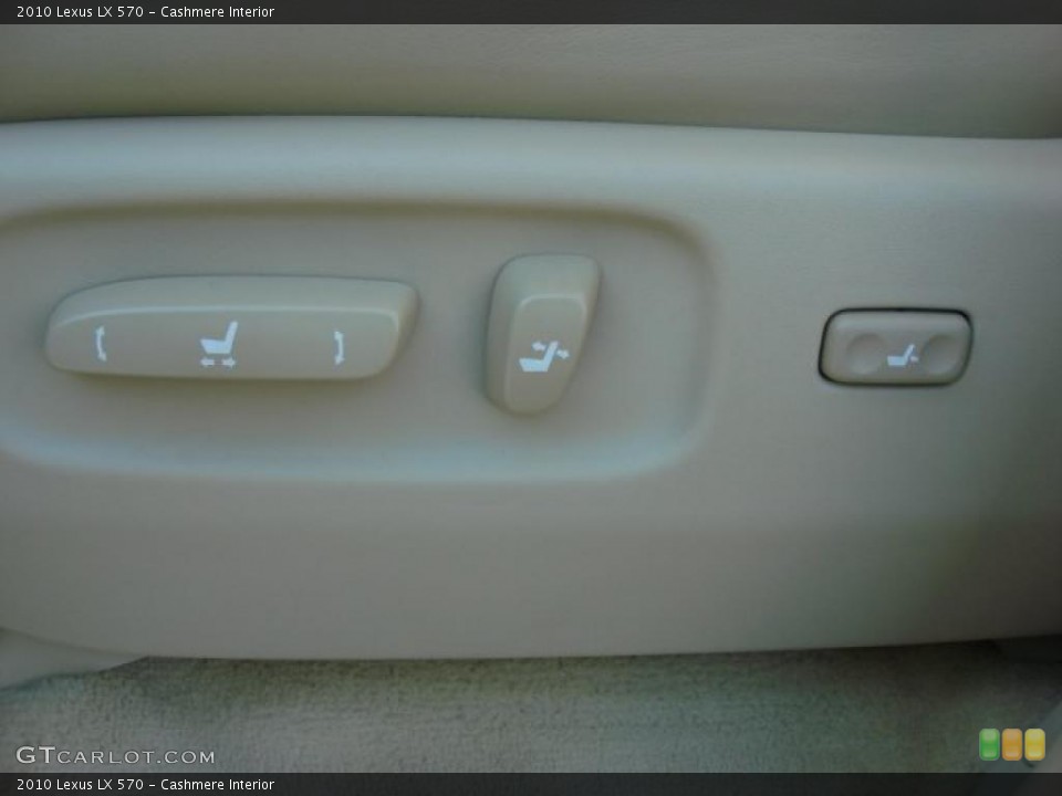 Cashmere Interior Controls for the 2010 Lexus LX 570 #47843801