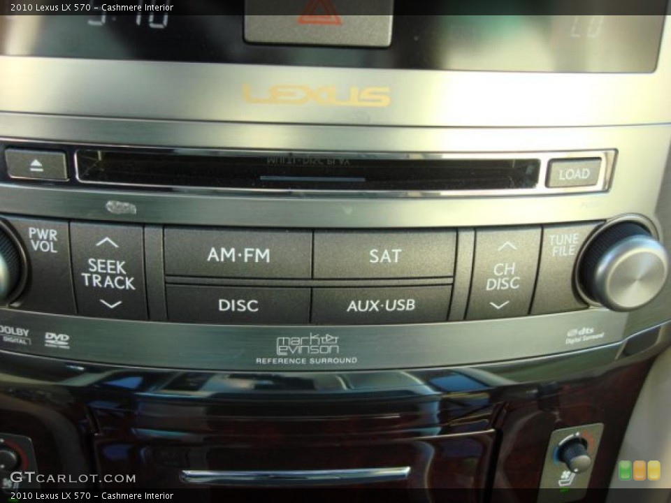 Cashmere Interior Controls for the 2010 Lexus LX 570 #47843885