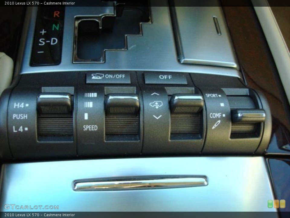 Cashmere Interior Controls for the 2010 Lexus LX 570 #47843918