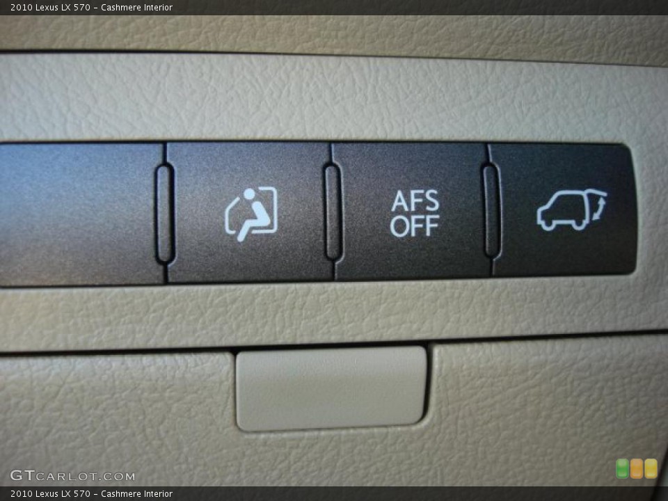Cashmere Interior Controls for the 2010 Lexus LX 570 #47843945