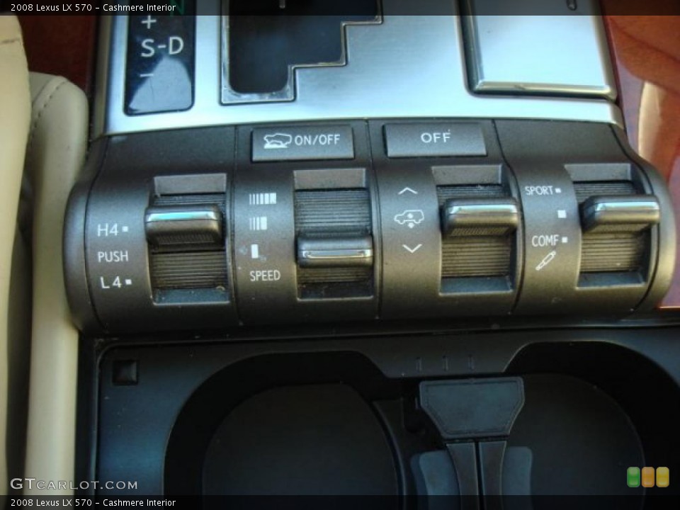Cashmere Interior Controls for the 2008 Lexus LX 570 #47844749