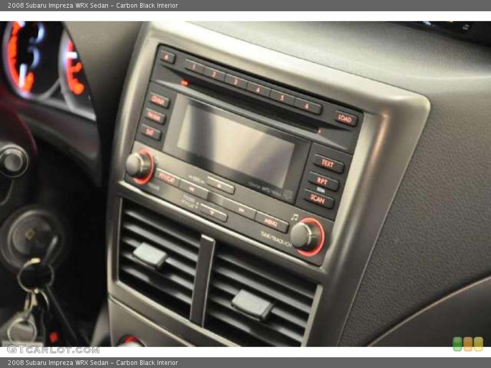 Carbon Black Interior Controls for the 2008 Subaru Impreza WRX Sedan #47845220