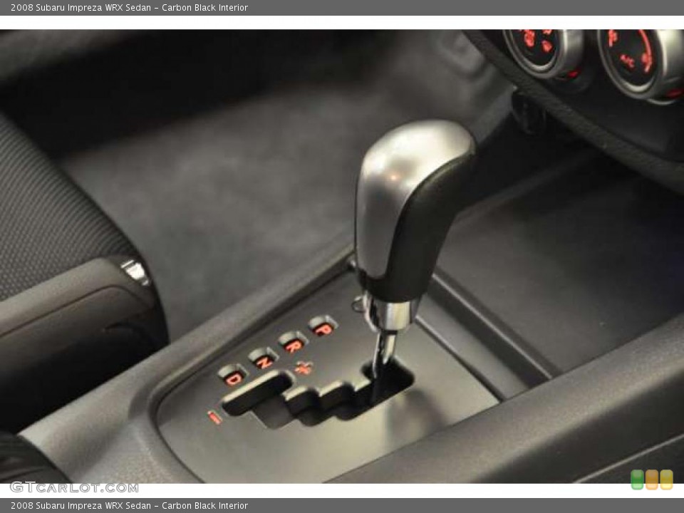 Carbon Black Interior Transmission for the 2008 Subaru Impreza WRX Sedan #47845232